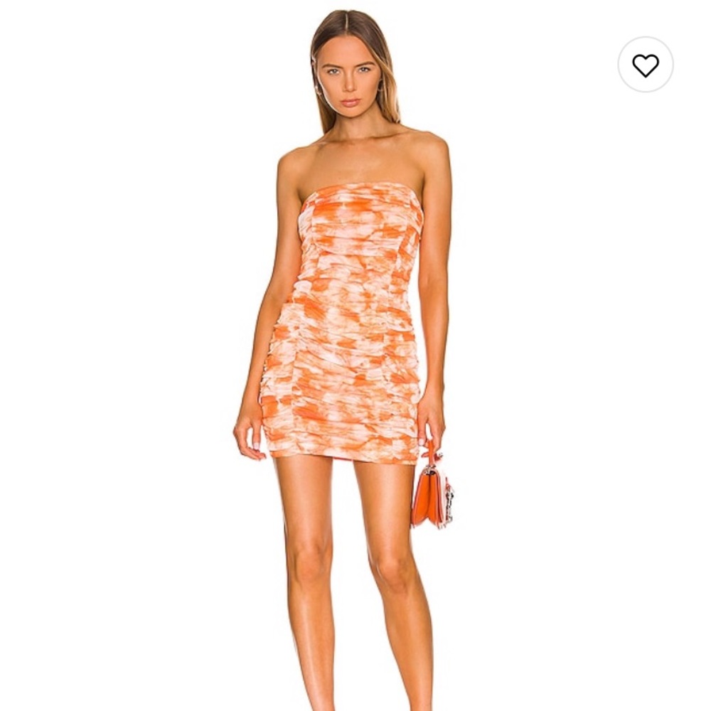 Revolve Superdown xs mini dress tie dye